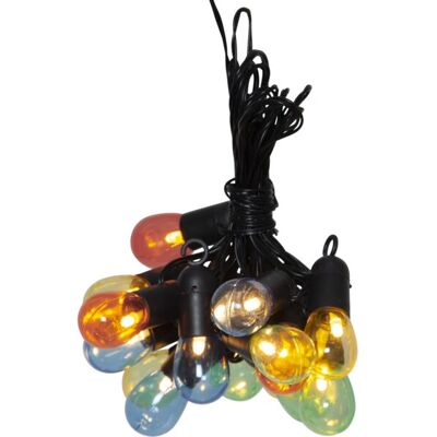 StarTrading LED Partylichterkette - 16 bunte Kugeln - L: 4,5m StarTrading LED Partylichterkette - 16 bunte Kugeln - L: 4,5m