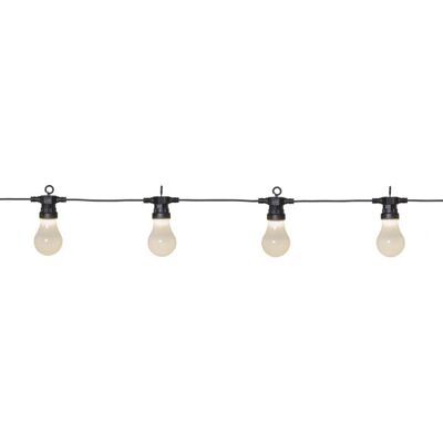 Star Trading - Łańcuch świateł Circus - 10 LED żarówek - Ciepłe białe - 50 m Star Trading - Łańcuch świateł Circus - 10 LED żarówek - Ciepłe białe - 50 m