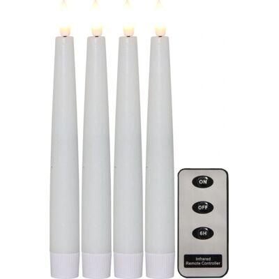 Star Trading 4P Flamme LED Kerze - Innenbereich Star Trading 4P Flamme LED Kerze - Innenbereich