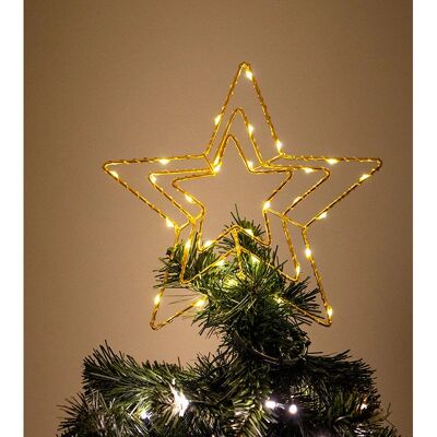 Star Trading Topsy - Julepynt - Batteridrevet LED-stjerne Star Trading Topsy - Julepynt - Batteridrevet LED-stjerne
