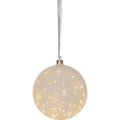 Star Trading Glow Snow Hvid LED Julepynt Star Trading Glow Snow Hvid LED Julepynt
