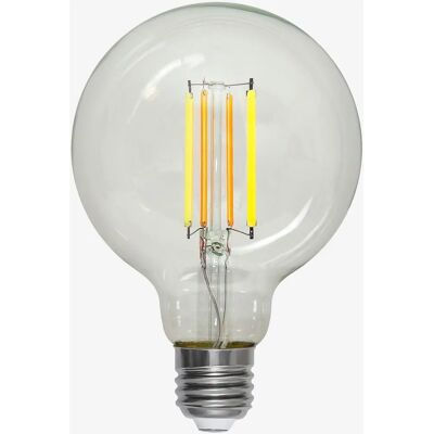 Star Trading G95 Smart Bulb - Transparent - Wi-Fi, Dæmpbar, App-kontrol Star Trading G95 Smart Bulb - Transparent - Wi-Fi, Dæmpbar, App-kontrol