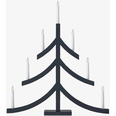 Star Trading Gy0006-grey - Podstawka na świecę adwentową - Adventslysestager Star Trading Gy0006-grey - Podstawka na świecę adwentową - Adventslysestager