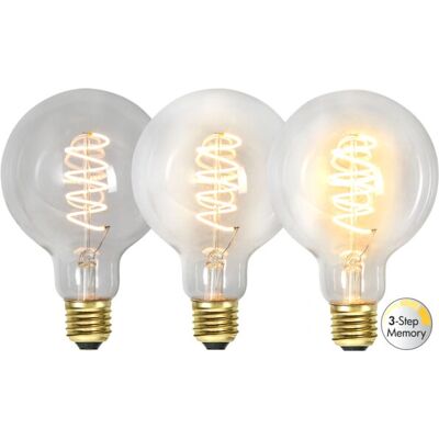 Star Trading LED-pære - Spiral filament, Dimmbar - 2100K - 4W Star Trading LED-pære - Spiral filament, Dimmbar - 2100K - 4W