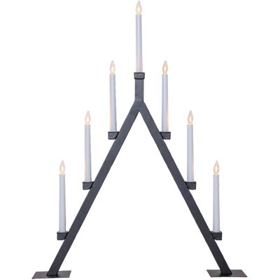 Star Trading Oliver Adventsstage - Metal, 7 arme, Sort Star Trading Oliver Adventsstage - Metal, 7 arme, Sort