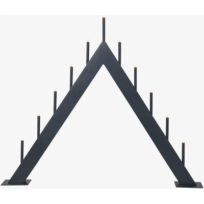 Star Trading Gy0006-grey - Elegant tre-advant lysestake - Advent candle holder Star Trading Gy0006-grey - Elegant tre-advant lysestake - Advent candle holder