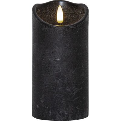 StarTrading LED Kerze - Rustikal Schwarz - 15cm - Innenbereich StarTrading LED Kerze - Rustikal Schwarz - 15cm - Innenbereich