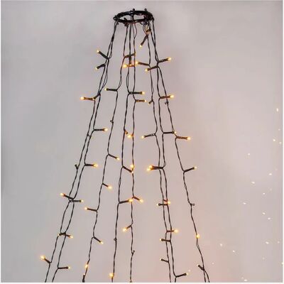 Star Trading LED Weihnachtsbeleuchtung - Warmweiß, 200cm, Innen/Außen Star Trading LED Weihnachtsbeleuchtung - Warmweiß, 200cm, Innen/Außen