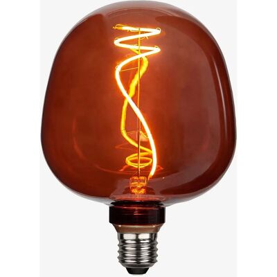 Star Trading Cognac Apple G125 LED-pære - Varm hvit dekorativ belysning Star Trading Cognac Apple G125 LED-pære - Varm hvit dekorativ belysning