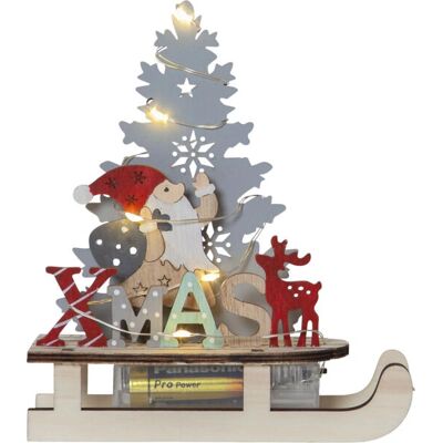 Star Trading Reinbek 20cm Hvit Juledekorasjon - LED Lys Star Trading Reinbek 20cm Hvit Juledekorasjon - LED Lys