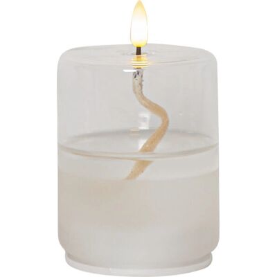 Bougie LED Star Trading - Verre flottant 13cm - Intérieur - Publicité Bougie LED Star Trading - Verre flottant 13cm - Intérieur - Publicité