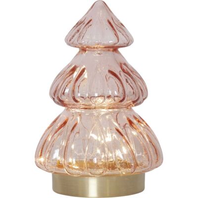 Star Trading Rosa LED Juletre dekorasjon - Lysfigur Star Trading Rosa LED Juletre dekorasjon - Lysfigur