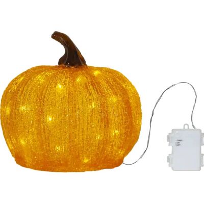 Star Trading Harvy Orange LED Halloween Dekoration - 20/25cm Star Trading Harvy Orange LED Halloween Dekoration - 20/25cm
