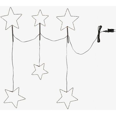 Star Trading Udendørs dekoration Stellas 200 LED - Sort - Julelys Star Trading Udendørs dekoration Stellas 200 LED - Sort - Julelys