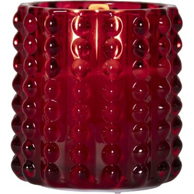 Star Trading LED Kerze - Flamme Dotty 9cm - Rot - LED Kerze Star Trading LED Kerze - Flamme Dotty 9cm - Rot - LED Kerze