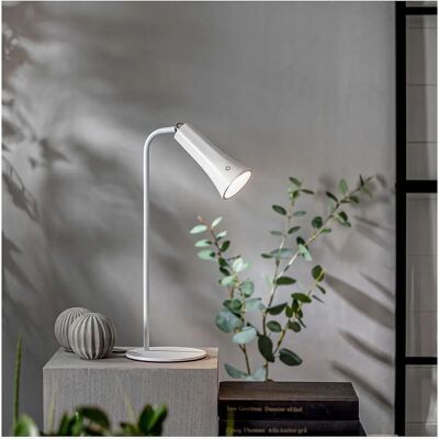 Star Trading - Bærbar LED Bordlampe - Hvid Star Trading - Bærbar LED Bordlampe - Hvid