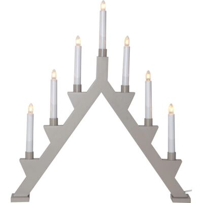 Star Trading - Trapp - White - 46 cm - Dekorativ belysning Star Trading - Trapp - White - 46 cm - Dekorativ belysning