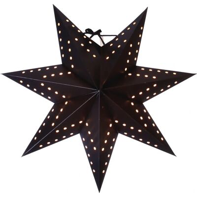 StarTrading - Bobo - schwarz - 34cm - 7-zackig StarTrading - Bobo - schwarz - 34cm - 7-zackig