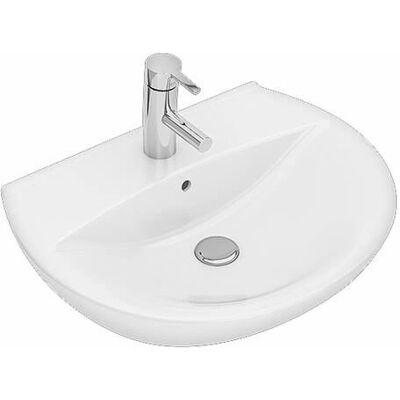 Ifö 15162 Badeværelsesvask - Rektangulær keramik - 60cm - Overløb Ifö 15162 Badeværelsesvask - Rektangulær keramik - 60cm - Overløb