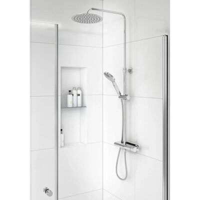 Gustavsberg Estetic Runde Chrom Shower Set - Dusjtype Gustavsberg Estetic Runde Chrom Shower Set - Dusjtype