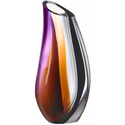 Kosta Boda 7040856 Vase - Orkidé Lilla/Amber Liten Kosta Boda 7040856 Vase - Orkidé Lilla/Amber Liten