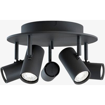 Belid Tyson Plafonnier Spot - Projecteur de plafond - Noir Belid Tyson Plafonnier Spot - Projecteur de plafond - Noir
