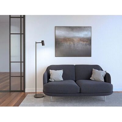 Herstal - Golvlampa - Svart - Modern minimalistisk design - 138cm Herstal - Golvlampa - Svart - Modern minimalistisk design - 138cm