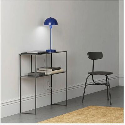 Herstal Vienda Blå Bordslampa - Elegant, E14, 50cm Herstal Vienda Blå Bordslampa - Elegant, E14, 50cm