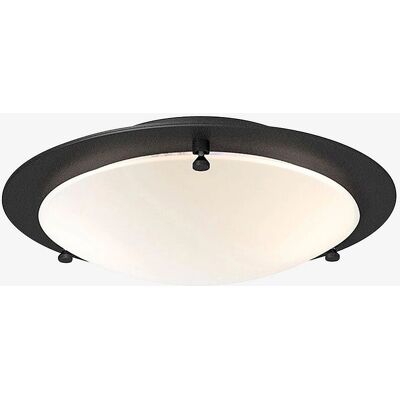 Belid - Plafond 2 Cercles, diamètre 30cm - Noir Belid - Plafond 2 Cercles, diamètre 30cm - Noir