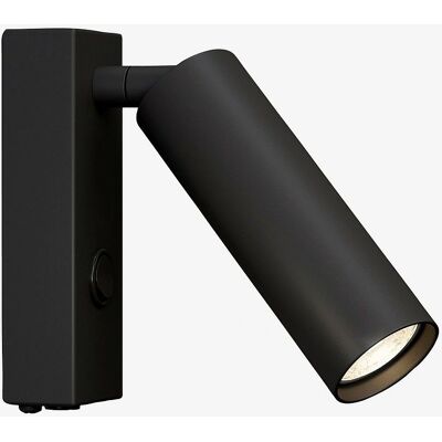 Herstal Pipeline Vägglampa - GU10 - 4W - 12,5cm - Svart Herstal Pipeline Vägglampa - GU10 - 4W - 12,5cm - Svart