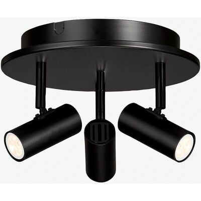 Belid Triospot Cato - Svart - Dimmbar - 17cm - 20cm - Spotlight Belid Triospot Cato - Svart - Dimmbar - 17cm - 20cm - Spotlight