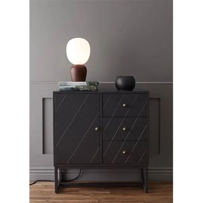 Belid Buddy - 1 Licht Tisch Globe Lampe Dunkel Rost - G9 Belid Buddy - 1 Licht Tisch Globe Lampe Dunkel Rost - G9
