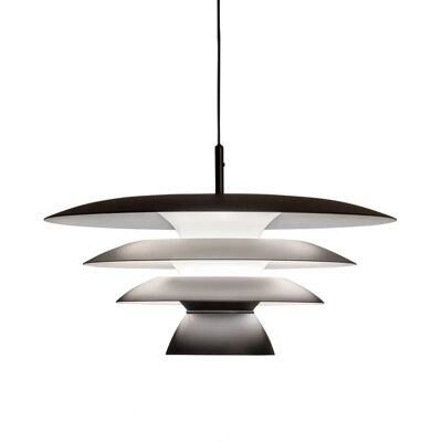 Belid DaVinci 43cm Suspension Moderne en Dôme - Noir - E27 Belid DaVinci 43cm Suspension Moderne en Dôme - Noir - E27