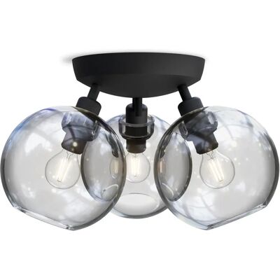 Belid Gloria Globe Taklampe - Svart - E14 - 3x Belid Gloria Globe Taklampe - Svart - E14 - 3x