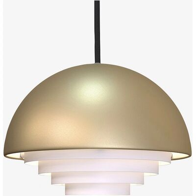 Herstal Belid Suspension En Dôme en Laiton - Luminaire de Plafond - Publicité Herstal Belid Suspension En Dôme en Laiton - Luminaire de Plafond - Publicité