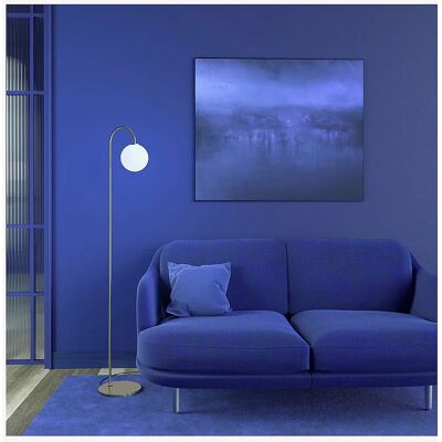 Herstal Belid Modèle Brass Lampe sur Pied Ballon - Dimmable, IP20, 136.6cm - Publicité Herstal Belid Modèle Brass Lampe sur Pied Ballon - Dimmable, IP20, 136.6cm - Publicité