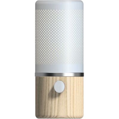 Lampe de table cylindrique Jazz Herstal Belid - Interrupteur sur le pied - Publicité Lampe de table cylindrique Jazz Herstal Belid - Interrupteur sur le pied - Publicité