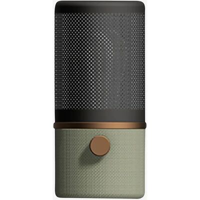 Herstal Belid Jazz Zylindrische Tischleuchte - Grün, Schwarz - Tischlampe Herstal Belid Jazz Zylindrische Tischleuchte - Grün, Schwarz - Tischlampe