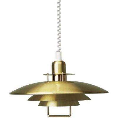 Belid Primus Messing Deckenpendel - 1 Licht E27, Höhenverstellbar Belid Primus Messing Deckenpendel - 1 Licht E27, Höhenverstellbar