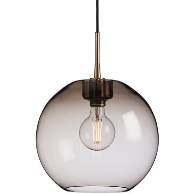 Suspension Belid Gloria Ø320 Verre Fumé - Lampe Suspendue Suspension Belid Gloria Ø320 Verre Fumé - Lampe Suspendue