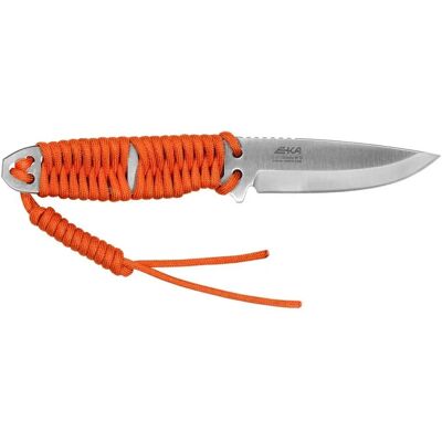 EKA CordBlade W9 - Mango Paracord - Hoja de Acero de 8,7cm - Cuchillo EKA CordBlade W9 - Mango Paracord - Hoja de Acero de 8,7cm - Cuchillo