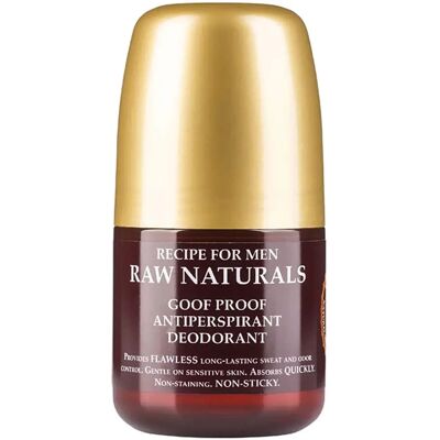 RAW Goof Proof Deodorant - Männer - 60ml - Antitranspirant - Roll-on RAW Goof Proof Deodorant - Männer - 60ml - Antitranspirant - Roll-on