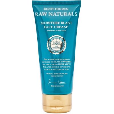 Raw Naturals Moisture Blast Gesichtscreme - Feuchtigkeitsspendende Männercreme Raw Naturals Moisture Blast Gesichtscreme - Feuchtigkeitsspendende Männercreme
