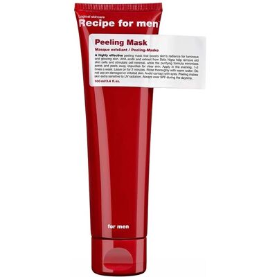Recipe For Men Peeling Mask - Ansiktsmask 100 ml Recipe For Men Peeling Mask - Ansiktsmask 100 ml