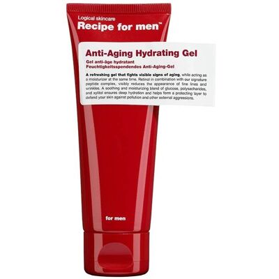 Recipe for Men Anti-Aging Hydrating Gel - Hydratisierendes Anti-Aging-Gel für Männer Recipe for Men Anti-Aging Hydrating Gel - Hydratisierendes Anti-Aging-Gel für Männer