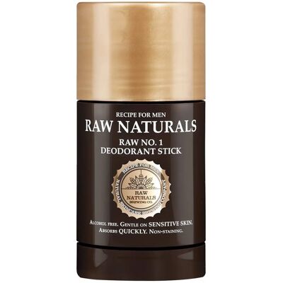 Raw Naturals Raw No.1 Deodorant Stick - Antiperspirant - Deodorant - Hudpleie Raw Naturals Raw No.1 Deodorant Stick - Antiperspirant - Deodorant - Hudpleie