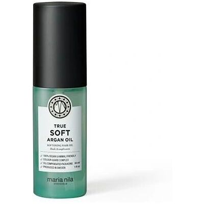 Maria Nila True Soft Arganolie - Fugtgivende nærende hårolie til tørt og kruset hår Maria Nila True Soft Arganolie - Fugtgivende nærende hårolie til tørt og kruset hår