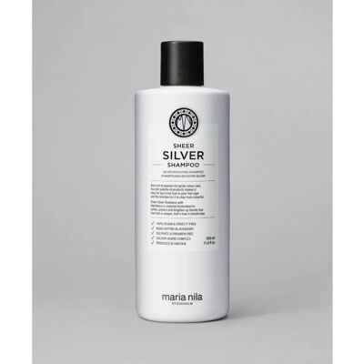 Maria Nila Sheer Silver Shampoo - Blont och Grått Hår - 350ml Maria Nila Sheer Silver Shampoo - Blont och Grått Hår - 350ml