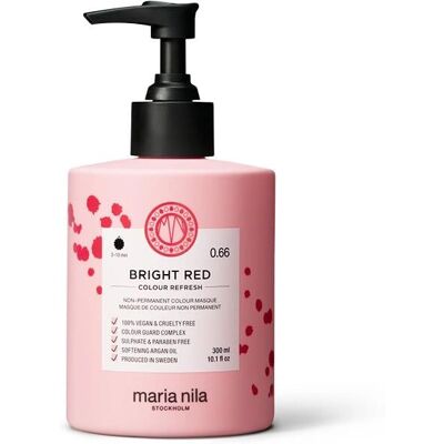 Maria Nila Colour Refresh Bright Red - Hårmaske Maria Nila Colour Refresh Bright Red - Hårmaske