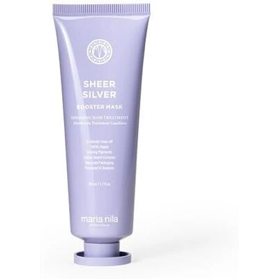 Maria Nila Sheer Silver Booster Masque - Blondes Haarbehandlung Maria Nila Sheer Silver Booster Masque - Blondes Haarbehandlung